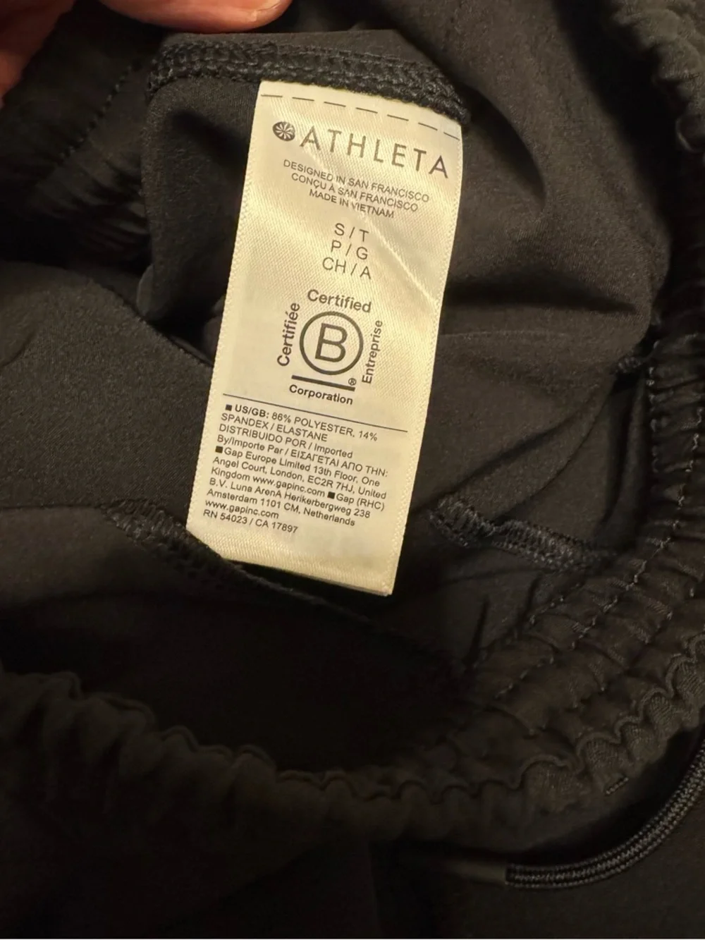 Athleta Promenade Cargo Pant in Black, size Small - Picture 6 of 6